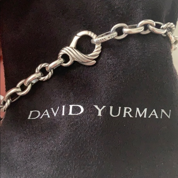 {David Yurman} Retired Starburst Diamond Necklace - Picture 7 of 8